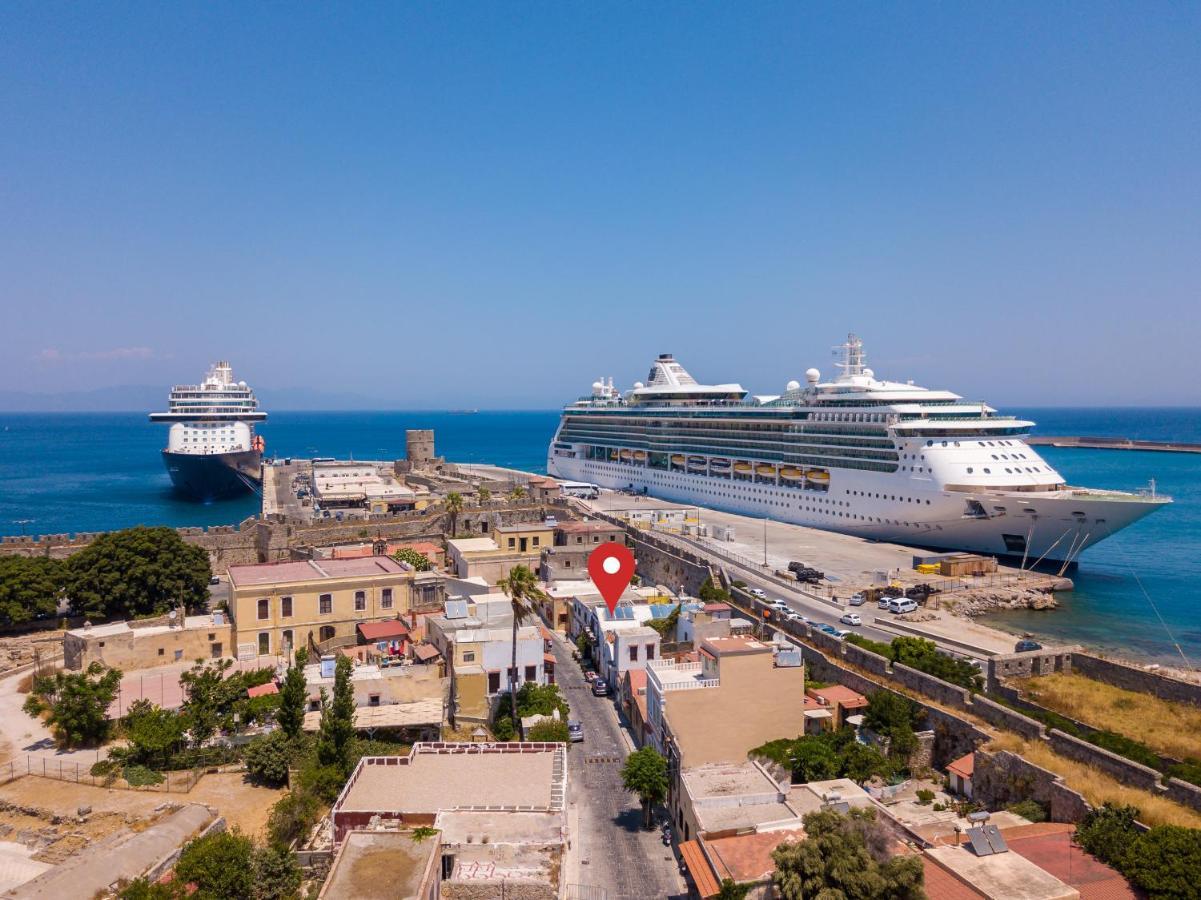 Hotel Cava D'Oro Rhodes City Exterior foto